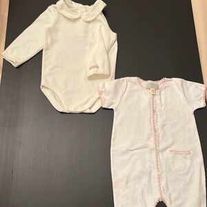 2 pc - Janie and Jack onsie / Pixie  Lilly onsie